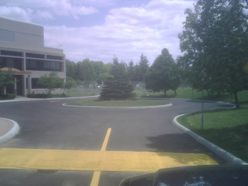 Environment Canada Building Paving Repairs at 4905 Dufferin Street